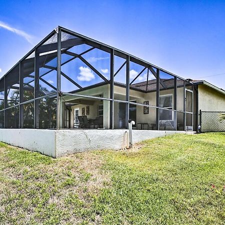 Cape Coral Canalfront Home With Pool And Dock Zewnętrze zdjęcie