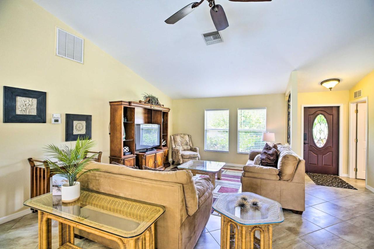 Cape Coral Canalfront Home With Pool And Dock Zewnętrze zdjęcie